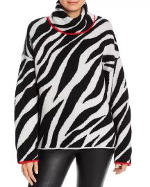 rag  amp  bone Kiki Zebra Wool-Blend Turtleneck Sweater  Women - Bloomingdale s at Bloomingdales